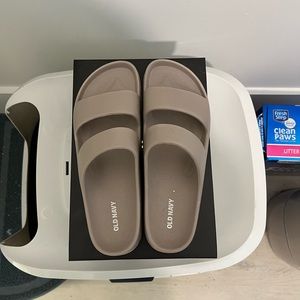 Old Navy plastic slides